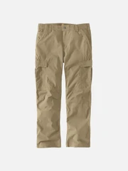 (104200) 릴렉스드핏 립스탑 카고 워크팬츠 DARK KHAKI
